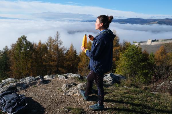 Dizajnová termofľaša žltá 500ml LES 8